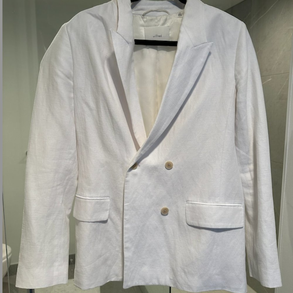 Aritzia, Wilfred Destiny Linen Blazer, Size 4